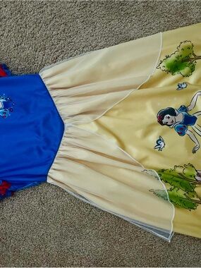 Disney Snow White Yellow and Blue Princess Dress